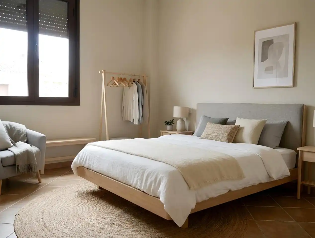Dormitori de Casa o xalet en venda en Hinojos amb Jardí privat i Moblat