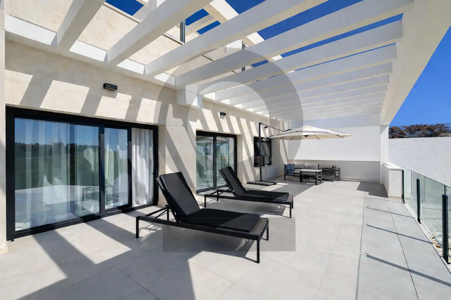 Terraza de Casa o chalet en venta en Majadahonda con Aire acondicionado, Calefacción y Jardín privado