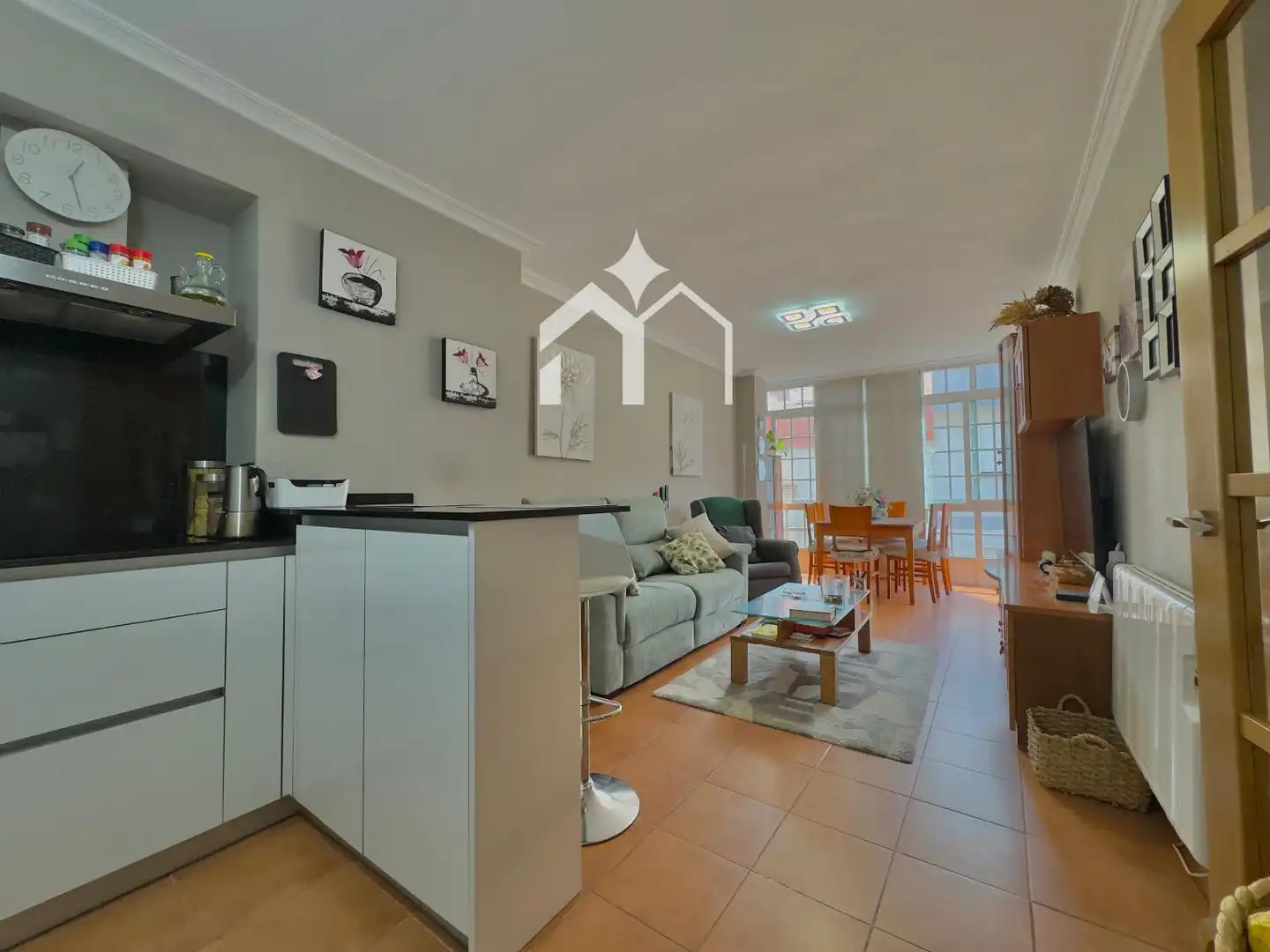 Vista exterior de Apartament en venda en Moaña amb Calefacció, Parquet i Terrassa