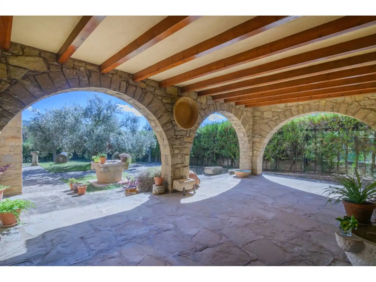 Garten von Haus oder Chalet zum Verkauf in Sant Vicenç de Castellet mit Klimaanlage, Heizung und Privatgarten