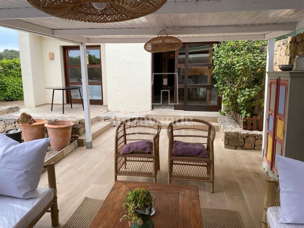 Terrassa de Casa o xalet de lloguer en Santa Eulària des Riu amb Aire condicionat, Jardí privat i Parquet