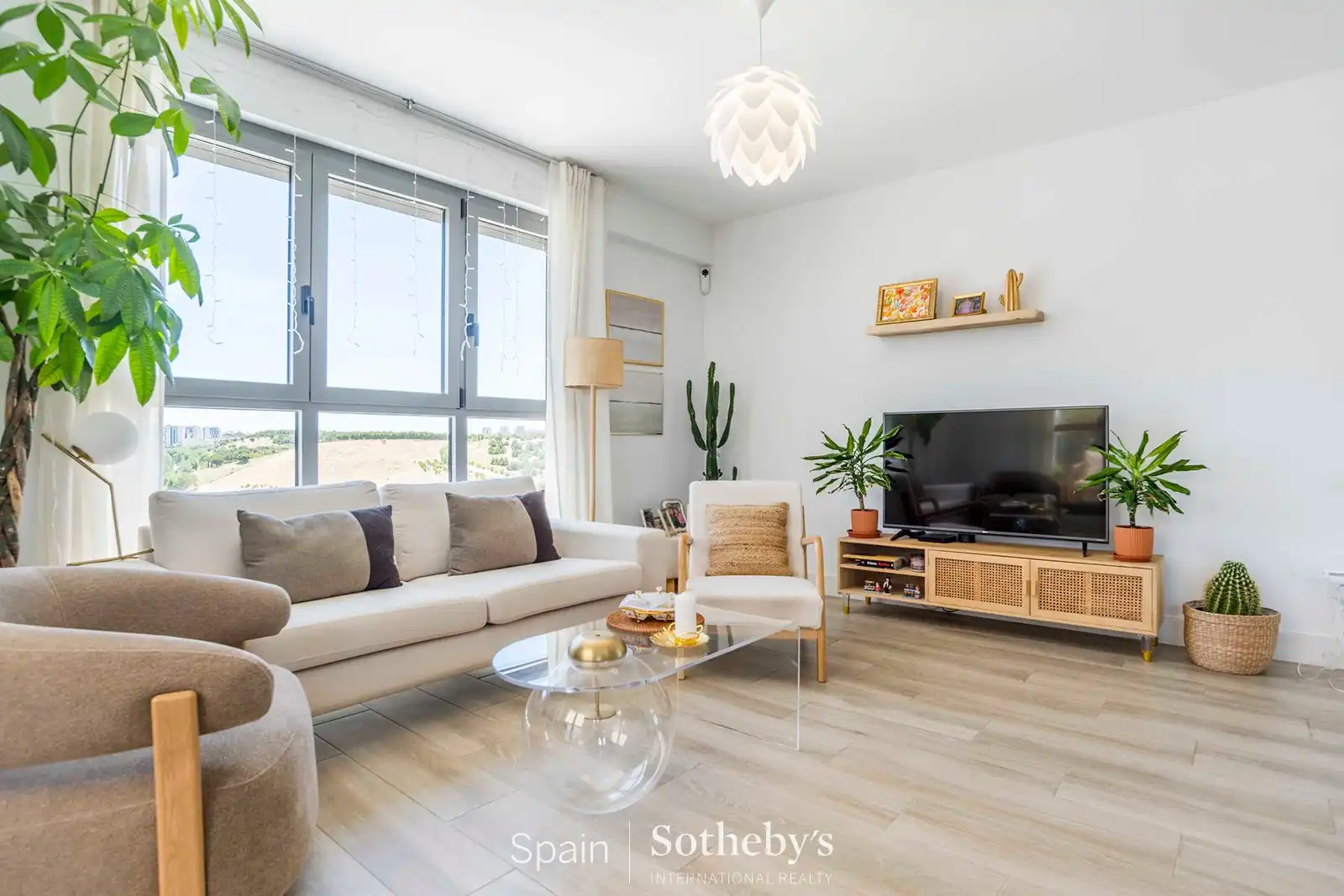 Sala de estar de Apartamento en venta en Madrid con Aire acondicionado, Calefacción y Terraza