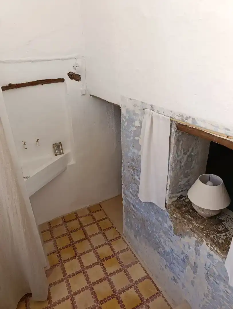 Bany de Finca rústica de lloguer en Albalate del Arzobispo amb Traster, Moblat i Forn
