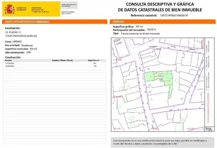 Vista exterior de Casa o xalet en venda en Trigueros amb Jardí privat, Traster i Balcó