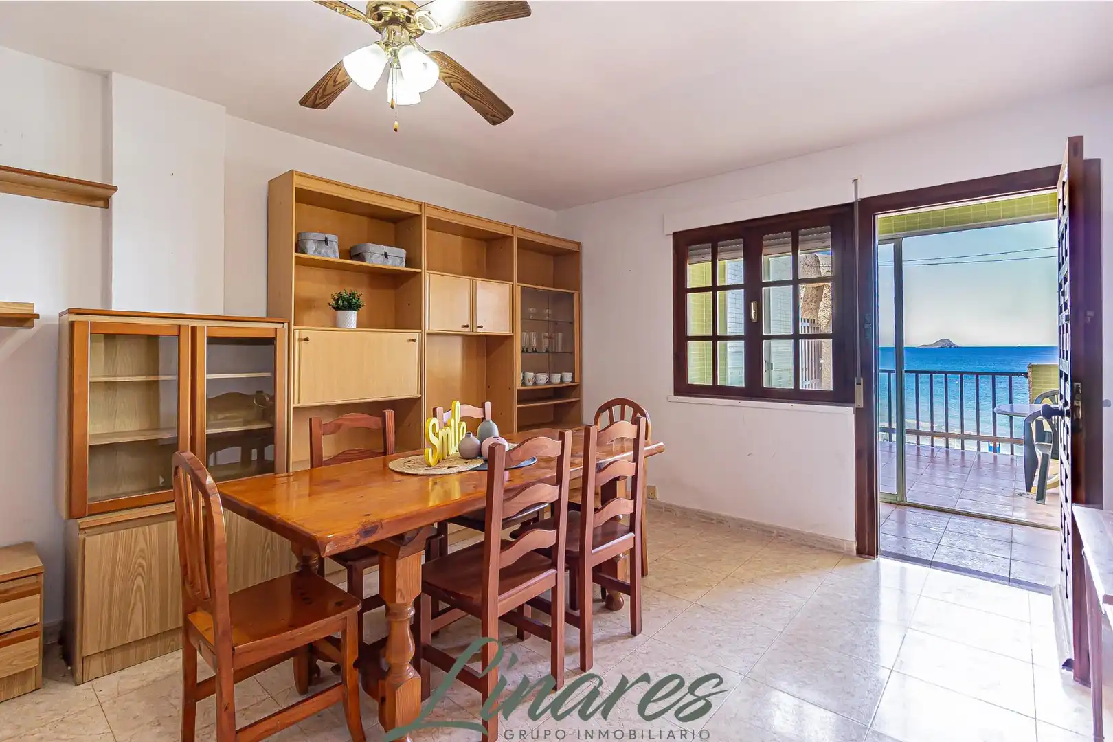 Comedor de Casa o chalet en venta en La Manga del Mar Menor con Terraza, Amueblado y Piscina comunitaria