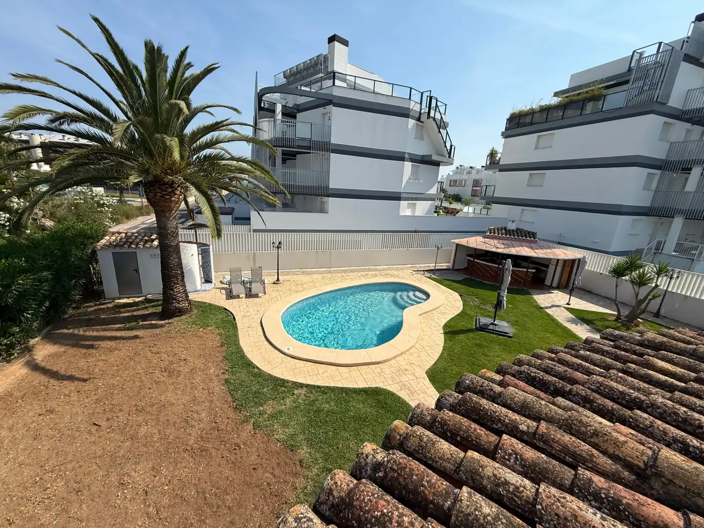 Swimming pool of Houses for rent in Dénia  with Air Conditioner, Heating and Private garden