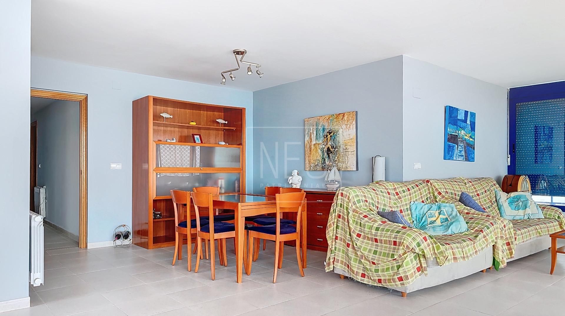 Living room of Flat for sale in Tavernes de la Valldigna  with Heating, Terrace and Storage room