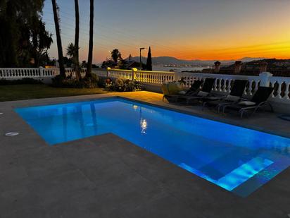 Piscina de Casa o xalet en venda en Málaga Capital amb Aire condicionat, Jardí privat i Terrassa