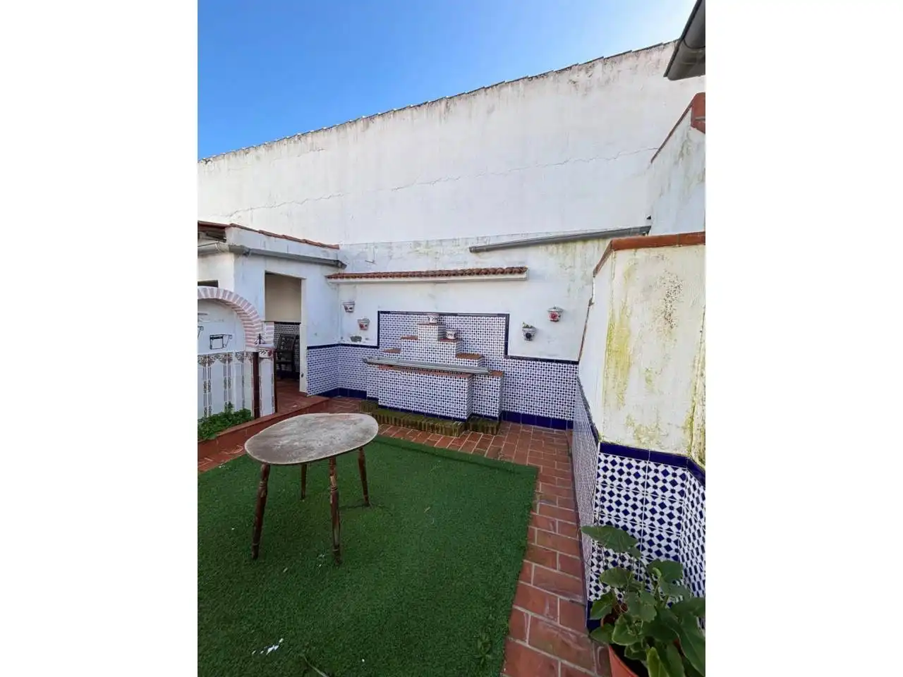 Jardí de Casa o xalet en venda en San Bartolomé de la Torre amb Terrassa