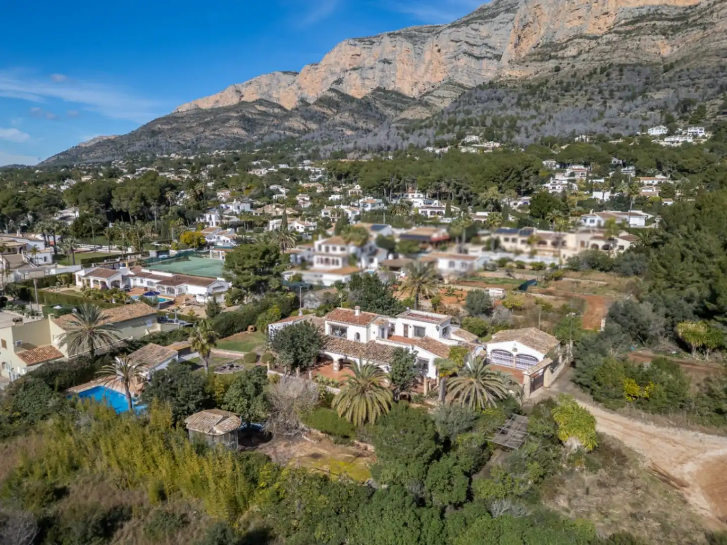 Exterior view of Houses for sale in Jávea / Xàbia  with Air Conditioner, Heating and Private garden