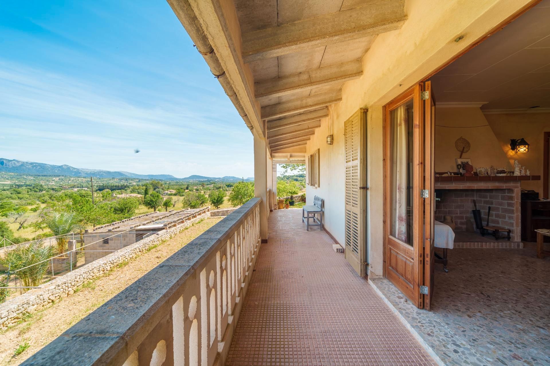 Terrassa de Finca rústica en venda en Selva amb Jardí privat, Terrassa i Traster
