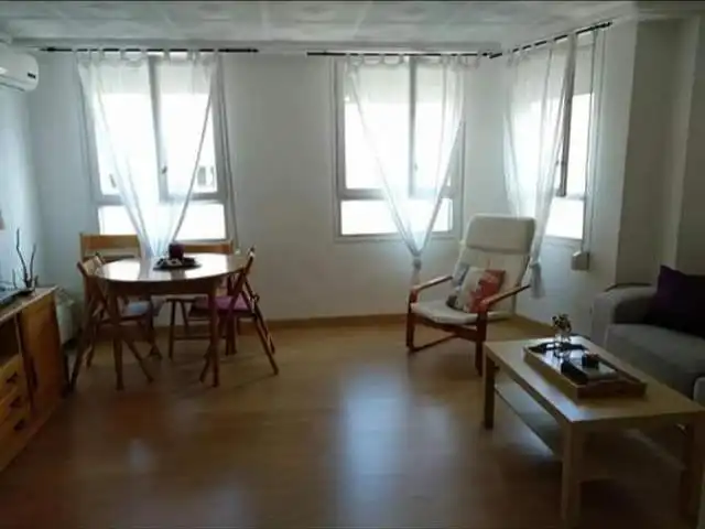 Sala d'estar de Pis en venda en Elche / Elx amb Aire condicionat i Terrassa