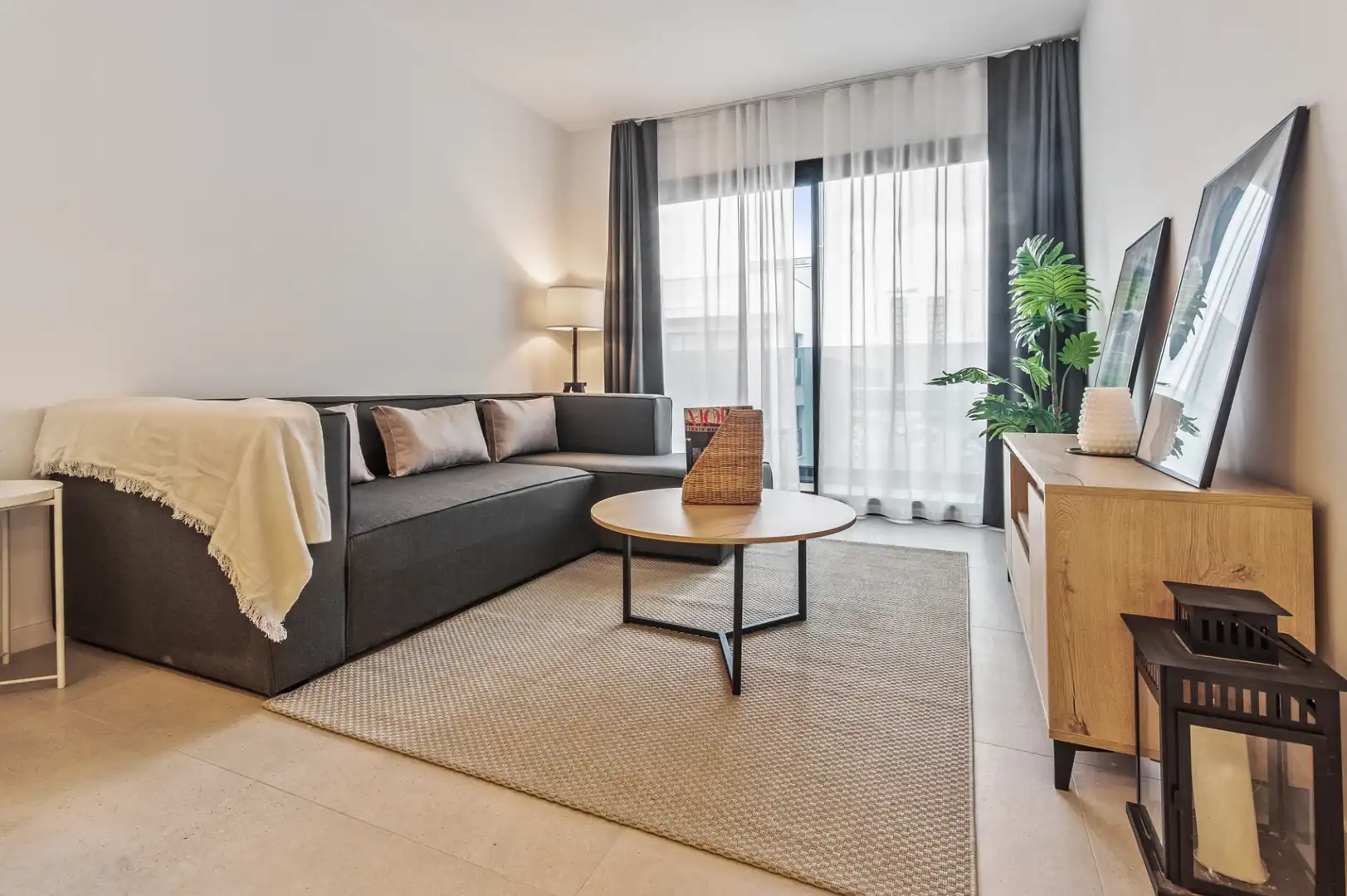 Sala de estar de Piso en venta en Barcelona con Aire acondicionado, Calefacción y Terraza