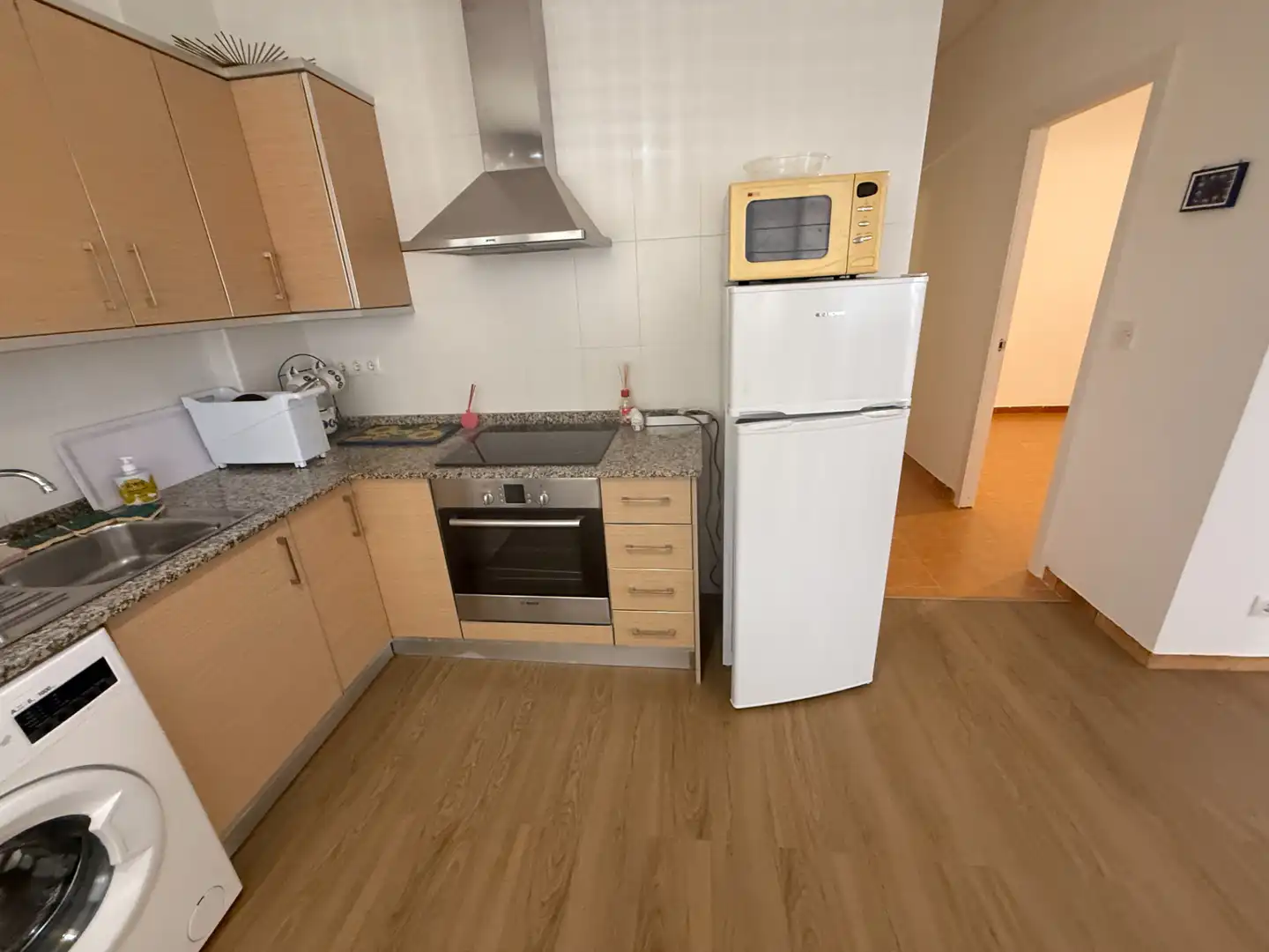 Kitchen of Apartments for sale in Peñíscola / Peníscola  with Air Conditioner, Terrace and Furnished