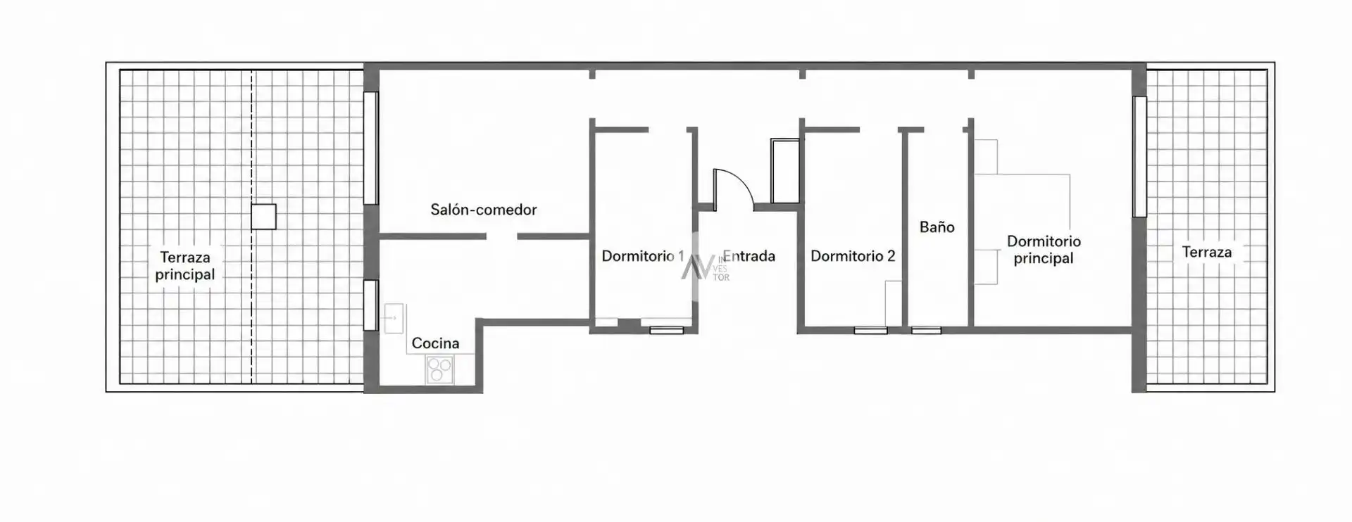 Ático en venta en Barcelona con Terraza y Balcón