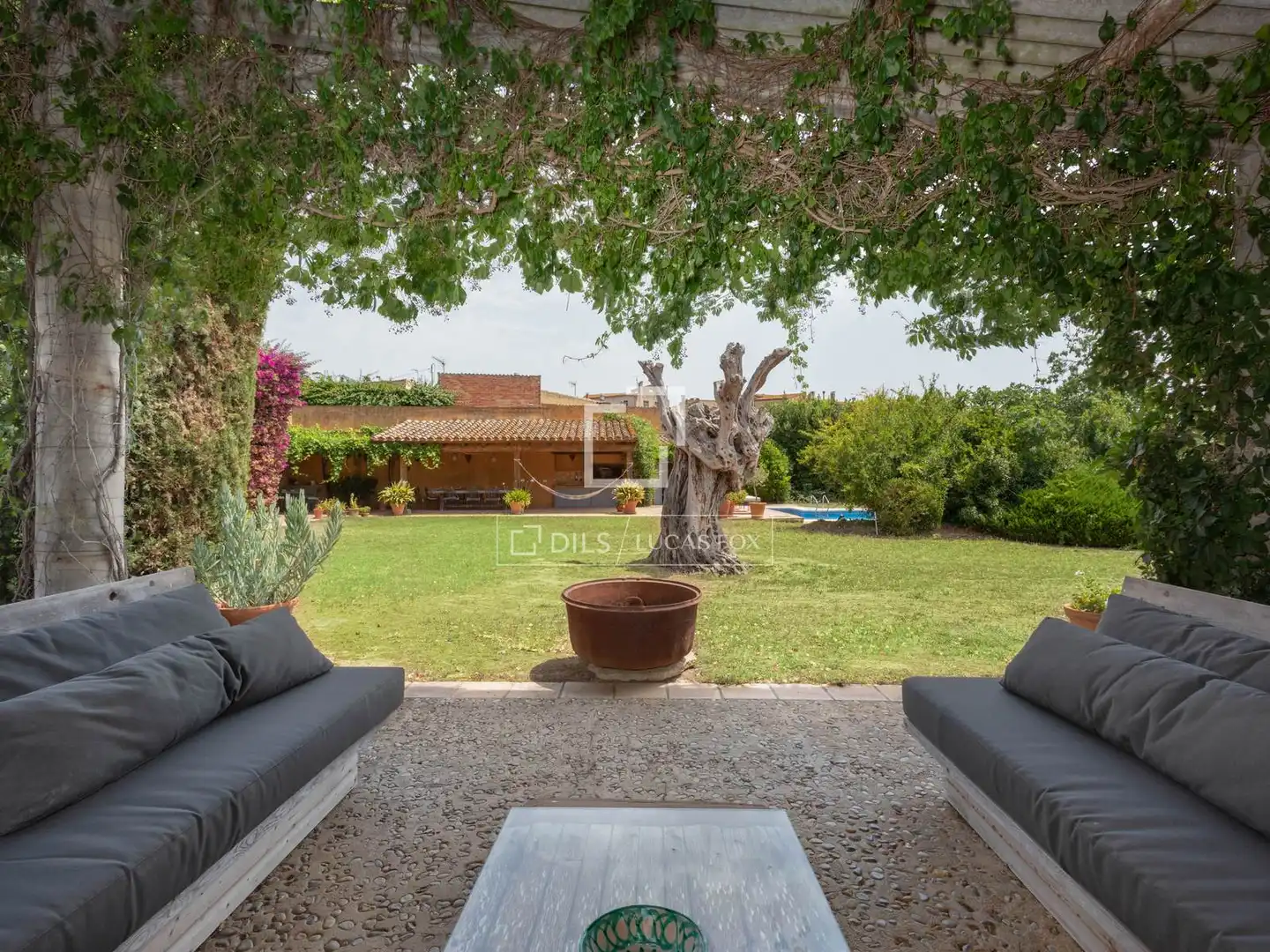 Terrassa de Casa o xalet en venda en Ullastret amb Aire condicionat, Calefacció i Jardí privat