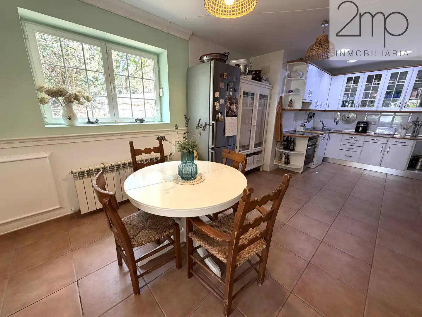 Küche von Haus oder Chalet zur Miete in Manzanares El Real mit Heizung, Privatgarten und Parkett