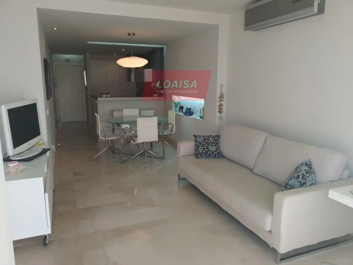 Sala de estar de Piso en venta en Mojácar con Aire acondicionado, Calefacción y Terraza