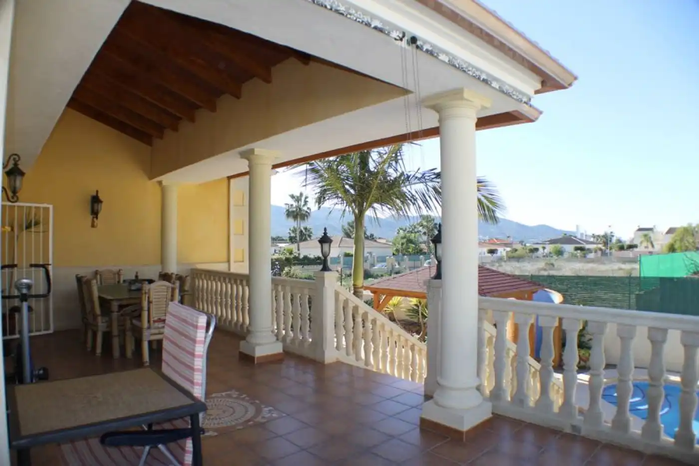 Terraza de Casa o chalet en venta en L'Alfàs del Pi con Aire acondicionado, Terraza y Piscina