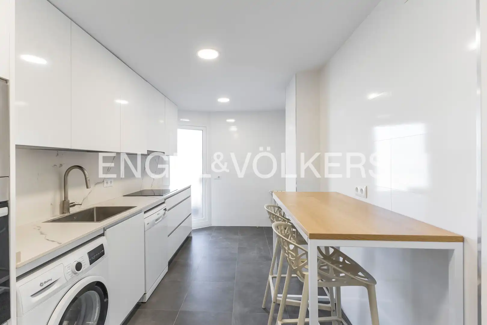 Cocina de Piso de alquiler en Chamartín