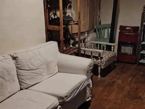 Sala de estar de Casa o chalet para compartir en Ponferrada con Calefacción, Parquet y Terraza