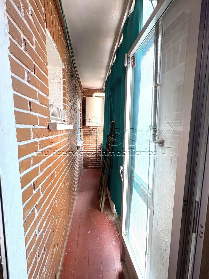 Balcony of Flat for sale in Madrid  with Heating, Parquet flooring and Terrace