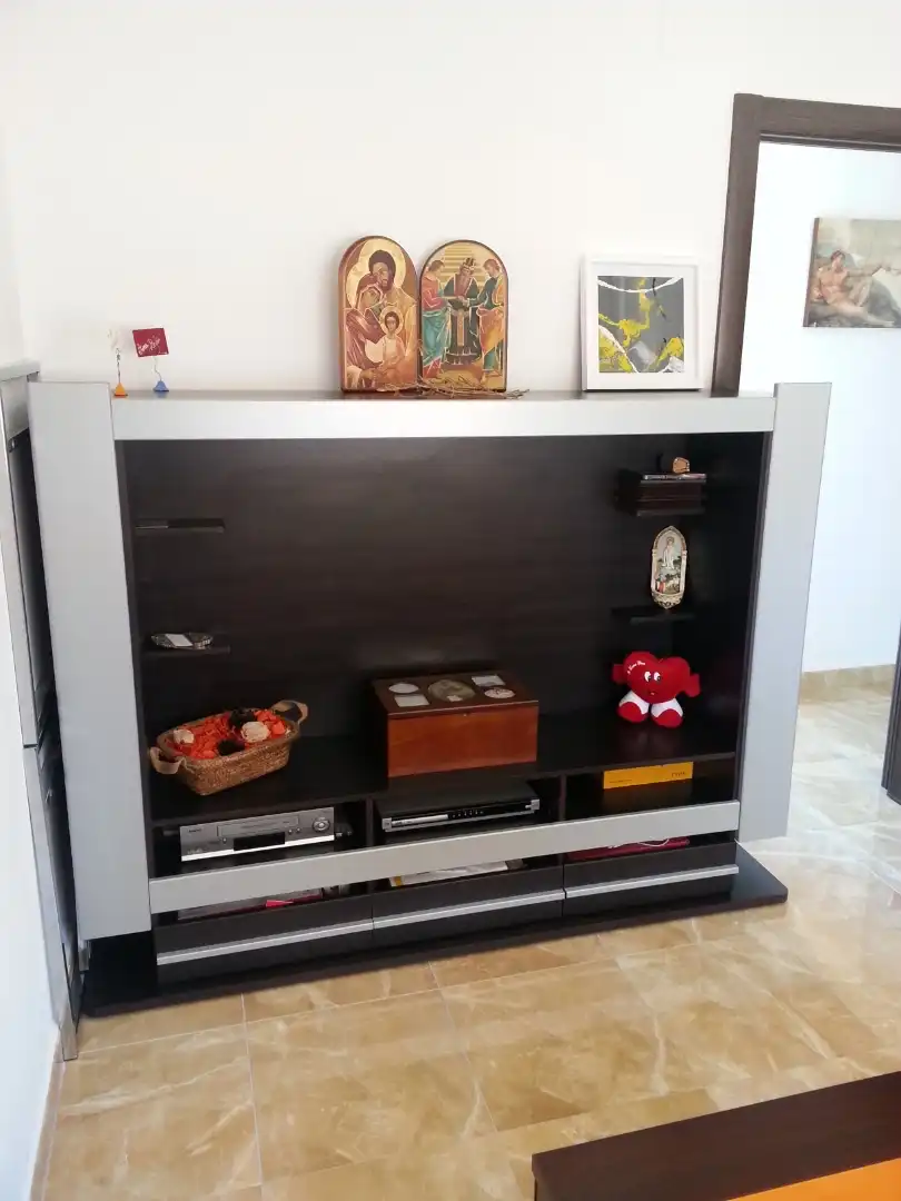 Sala d'estar de Pis en venda en Málaga Capital amb Aire condicionat i Balcó