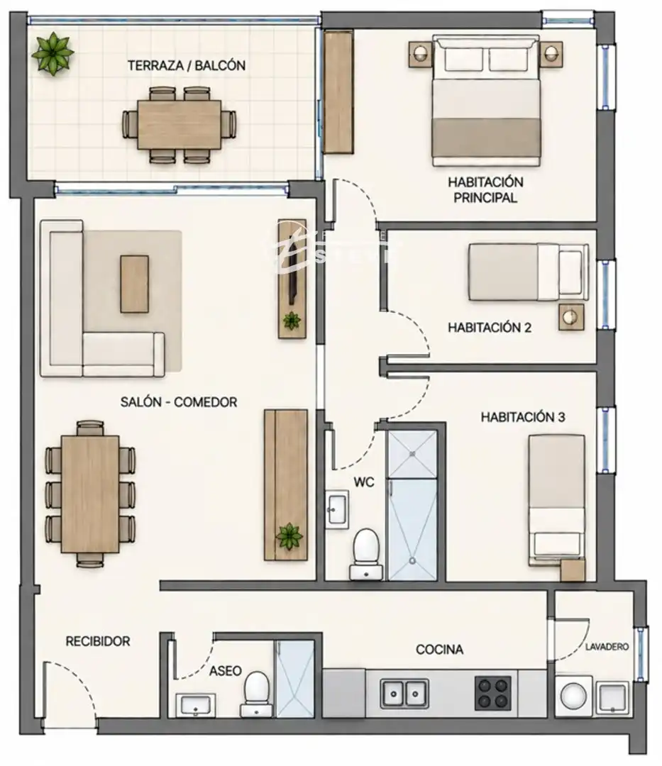 Flat with lift for sale in Xuquer, imagen 38