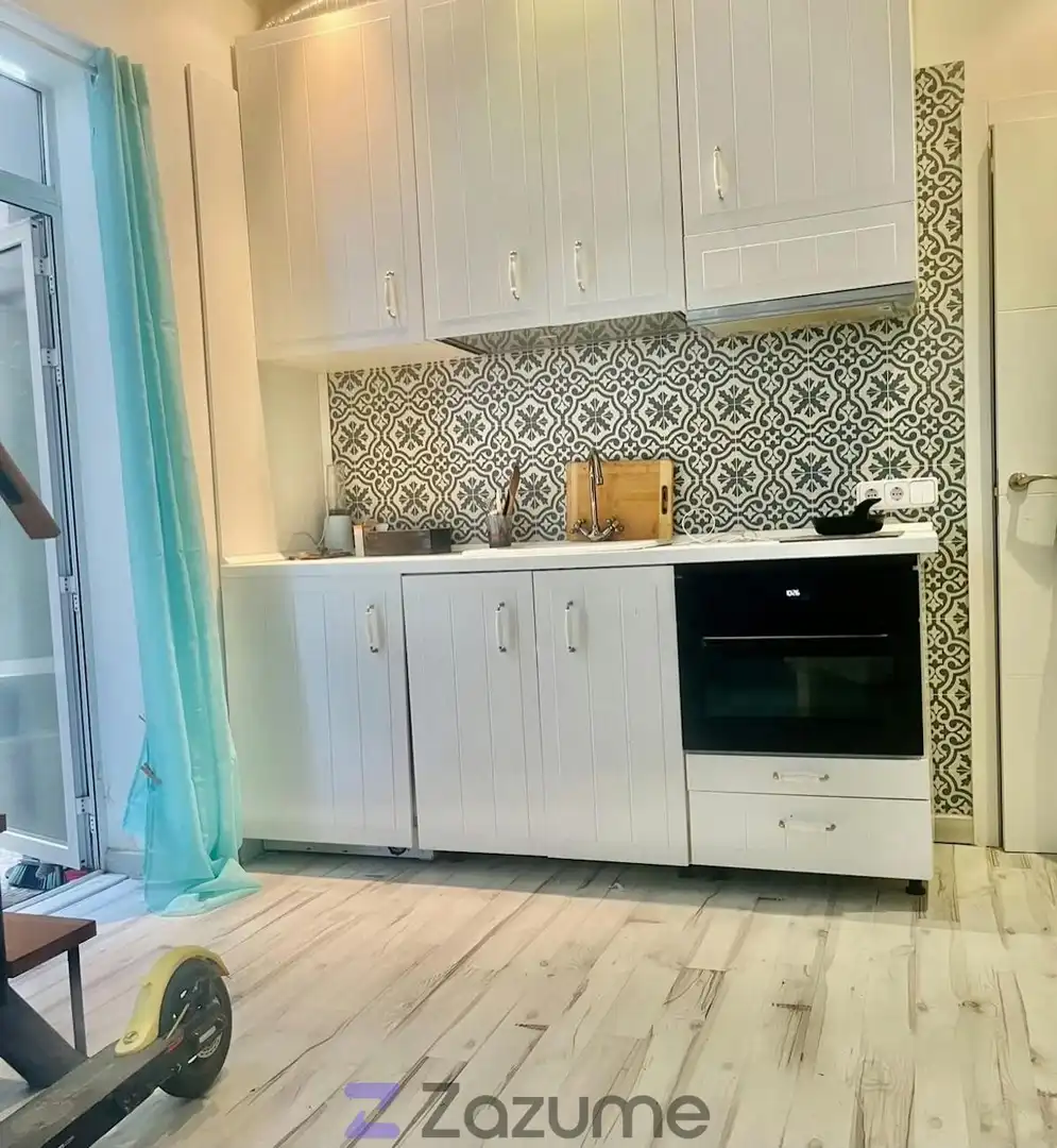 Kitchen of Apartments for rent in Madrid  with Heating, Terrace and Furnished