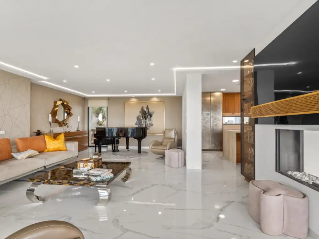 Sala de estar de Casa o chalet en venta en Altea con Aire acondicionado, Calefacción y Jardín privado