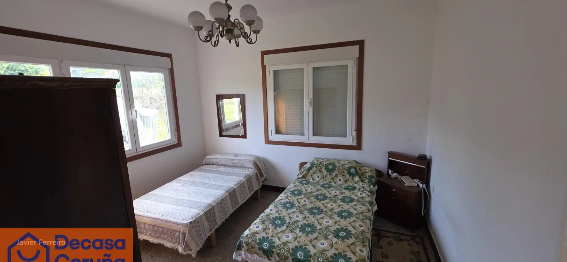 Bedroom of Houses for sale in Coirós  with Private garden, Storage room and Balcony