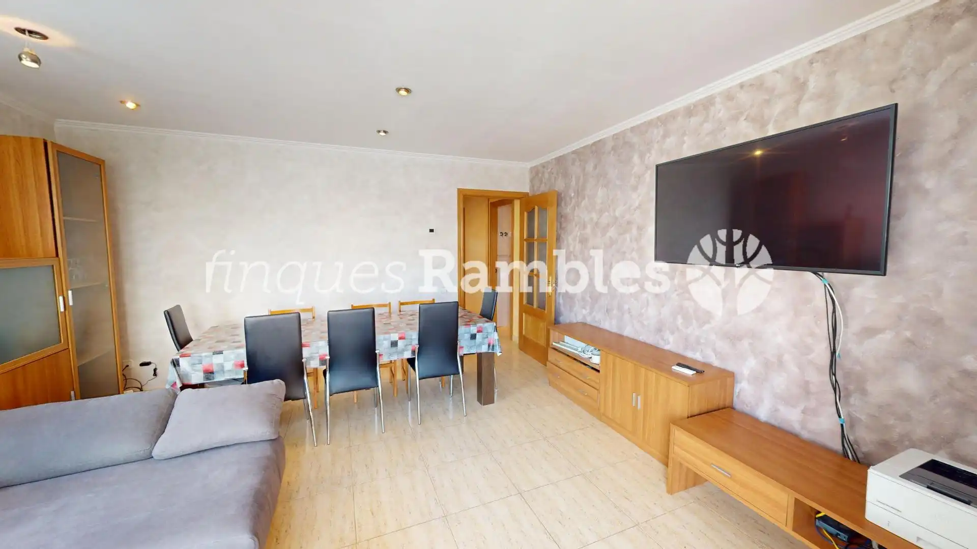 Sala de estar de Piso en venta en Vilanova del Camí con Calefacción, Terraza y Balcón