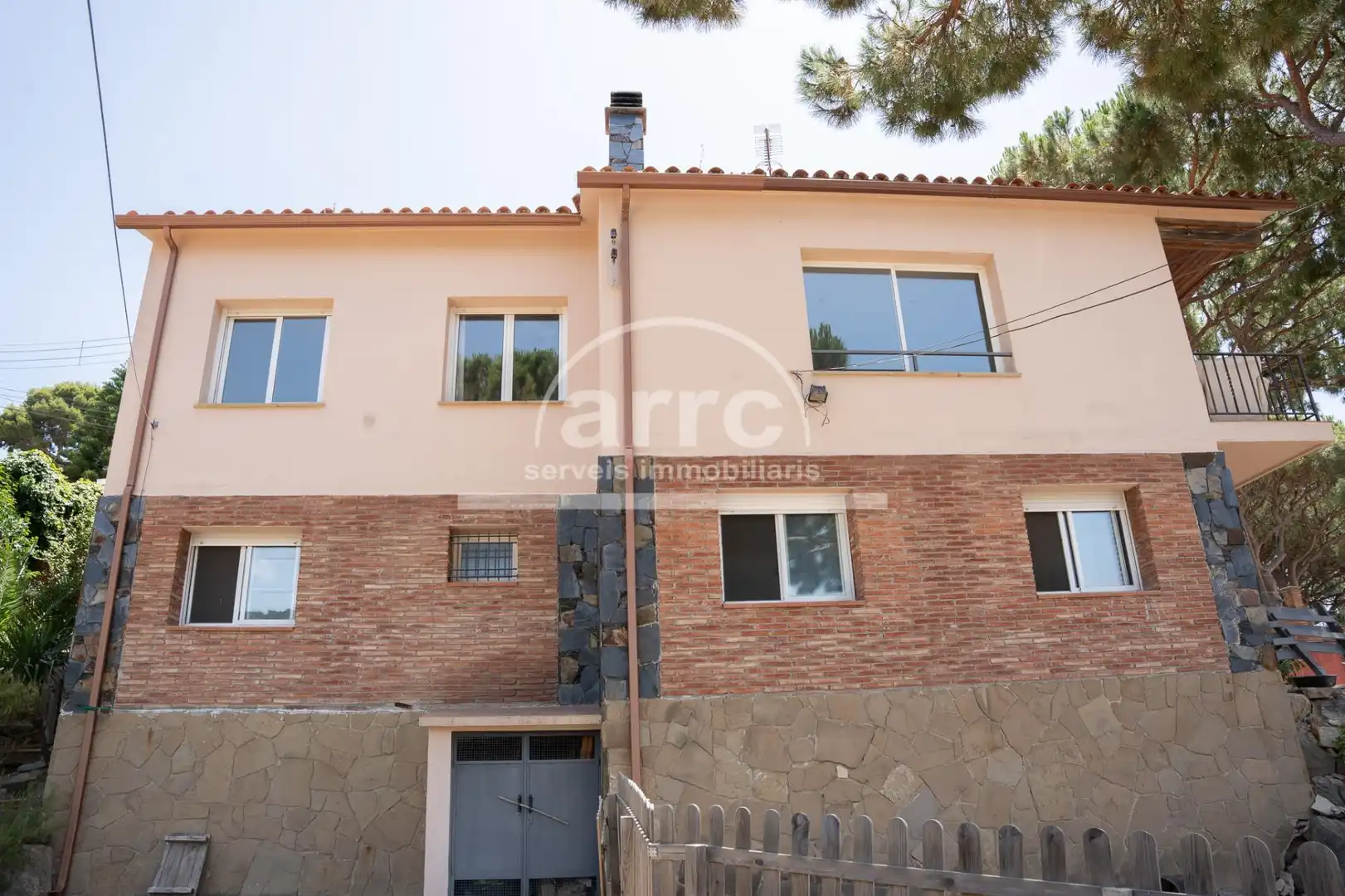 Exterior view of Houses for sale in Cabrils  with Heating, Private garden and Parquet flooring