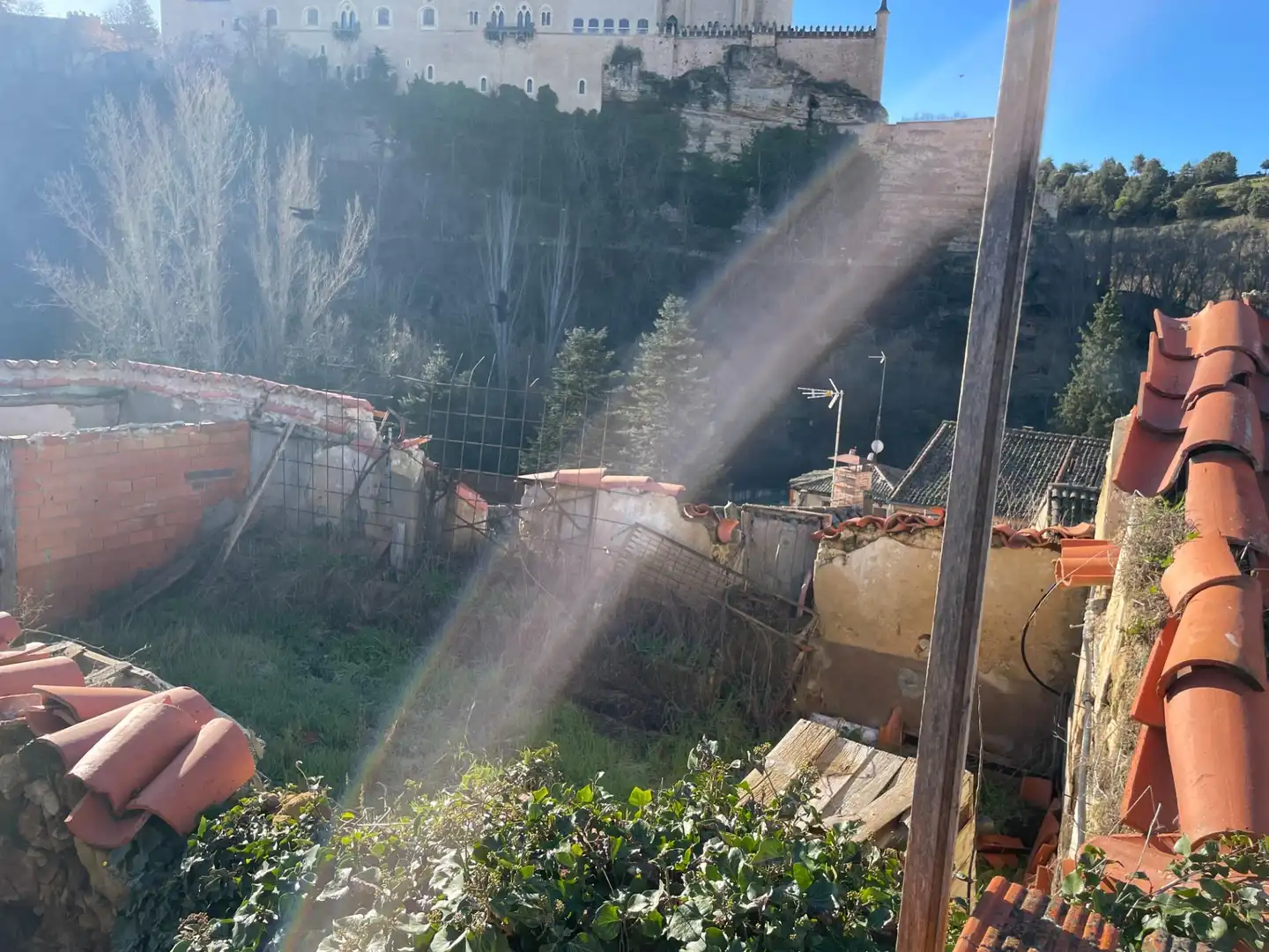 Vista exterior de Finca rústica en venda en Segovia amb Jardí privat, Traster i Piscina