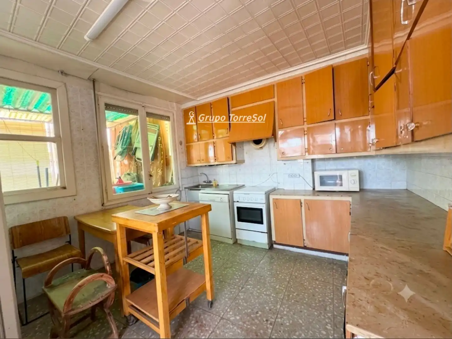 Cocina de Ático en venta en Elche / Elx con Terraza