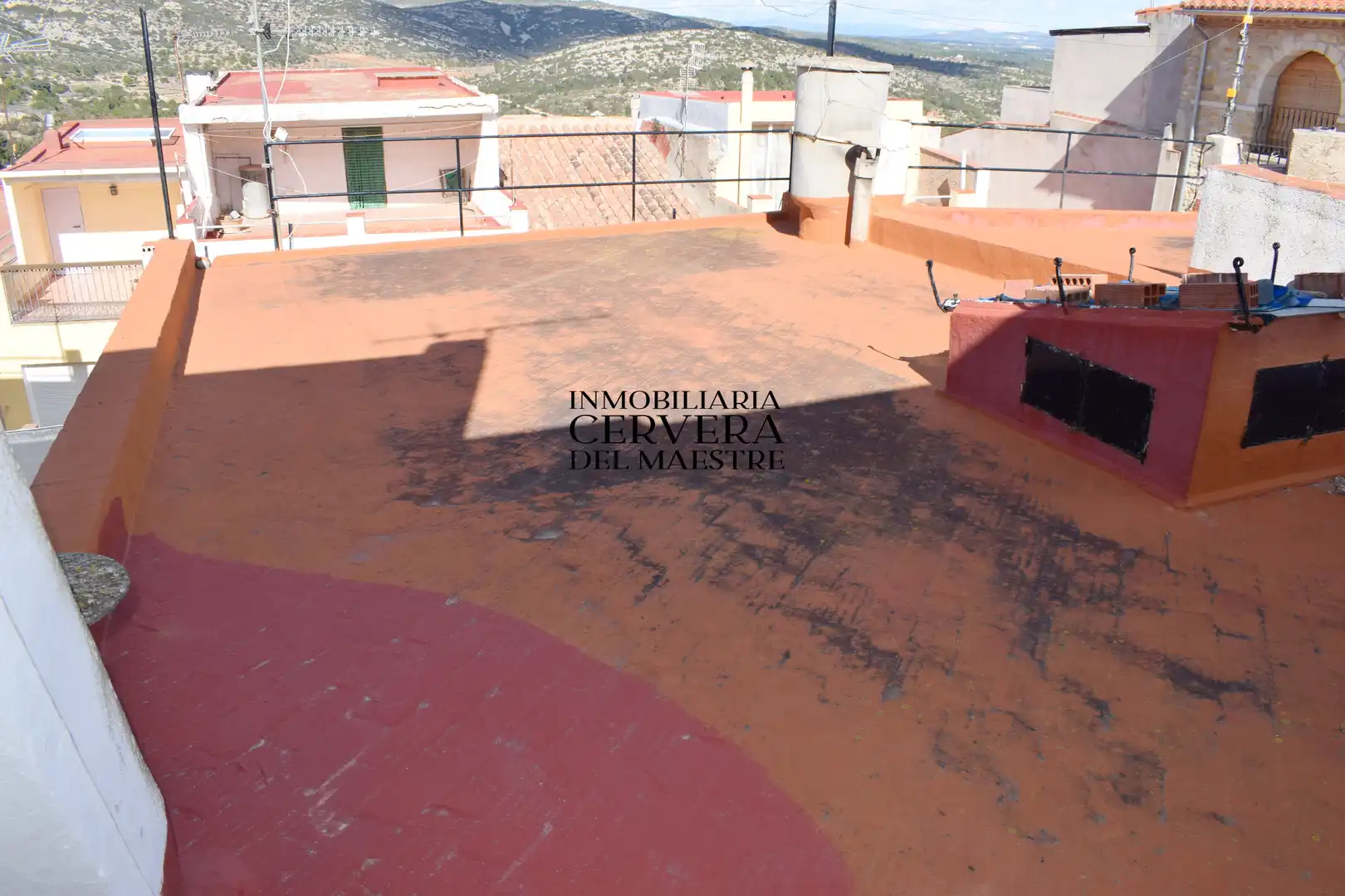 Terraza de Casa adosada en venta en Cervera del Maestre