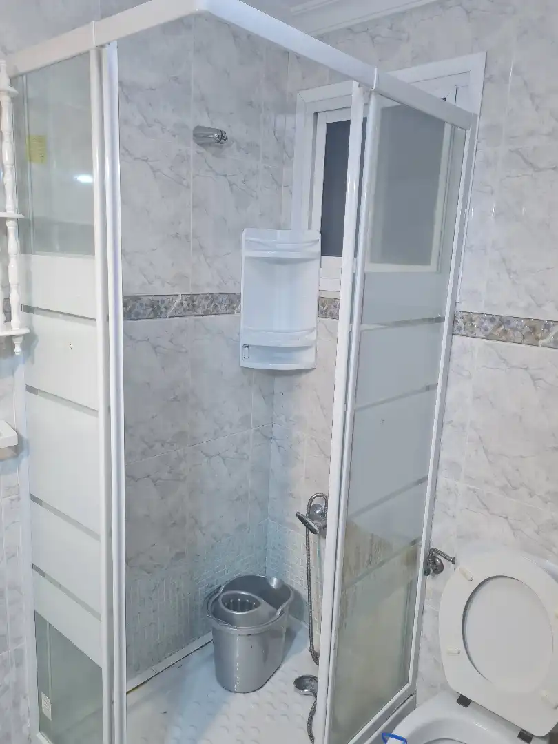 Bathroom of Flat for sale in Málaga  with Terrace and Furnished