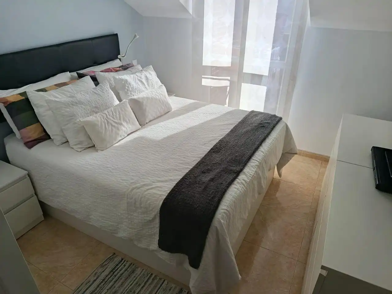 Schlafzimmer von Wohnung zum Verkauf in Meruelo mit Heizung, Terrasse und Möbliert