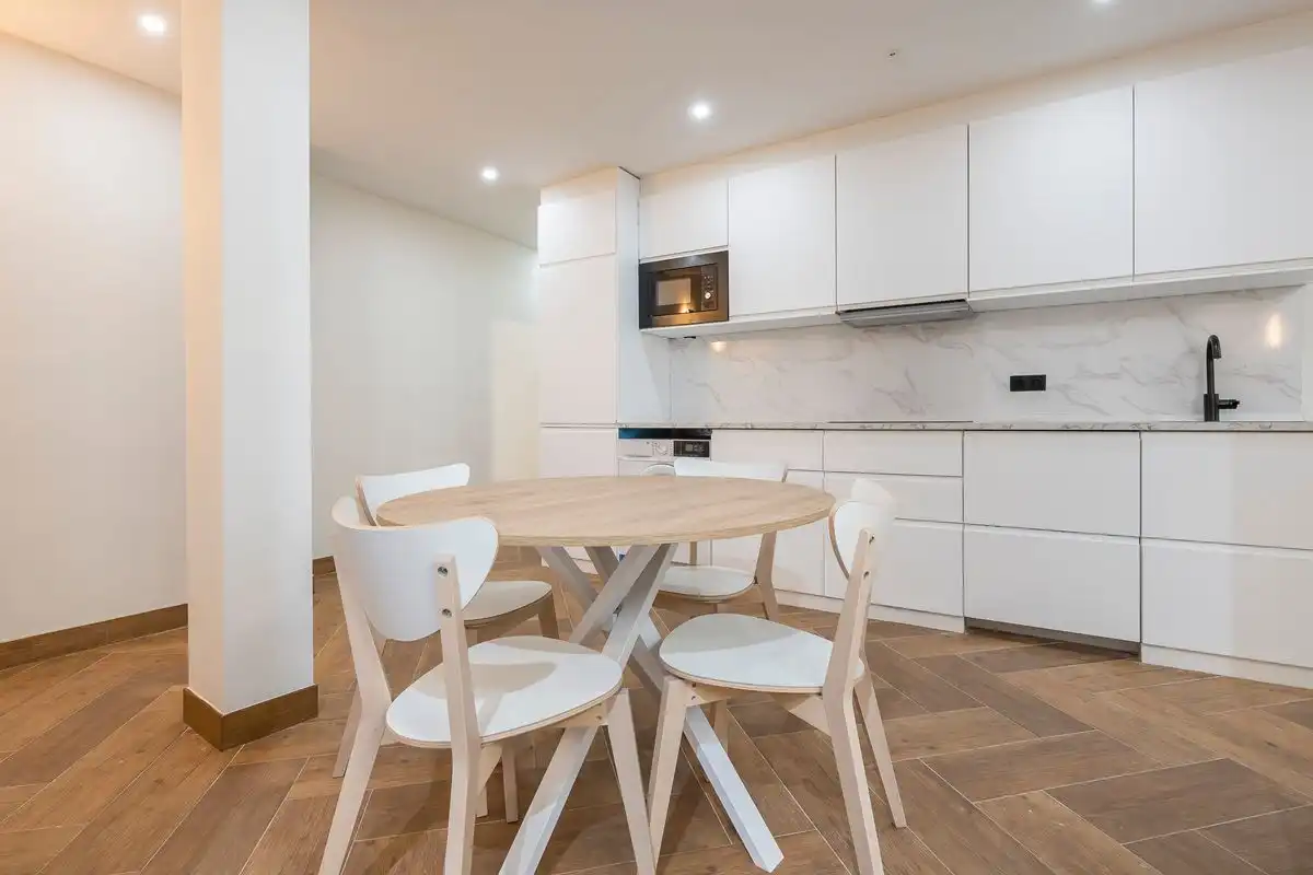 Küche von Loft zum Verkauf in Madrid mit Klimaanlage, Heizung und Möbliert