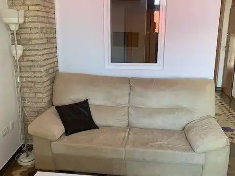 Sala de estar de Piso de alquiler en Valencia con Aire acondicionado, Amueblado y Balcón