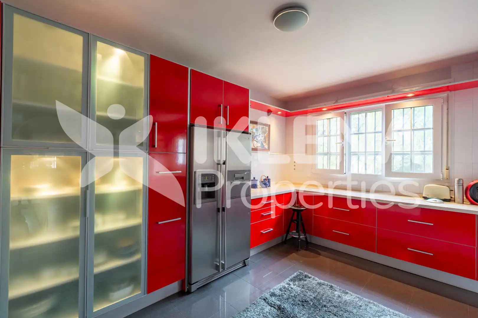 Kitchen of Houses for sale in Roquetas de Mar  with Air Conditioner, Private garden and Terrace