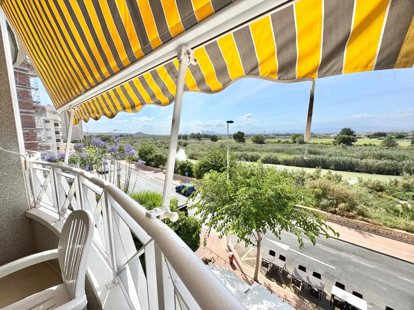 Terrasse von Wohnungen zur Miete in Guardamar del Segura mit Klimaanlage, Heizung und Schwimmbad