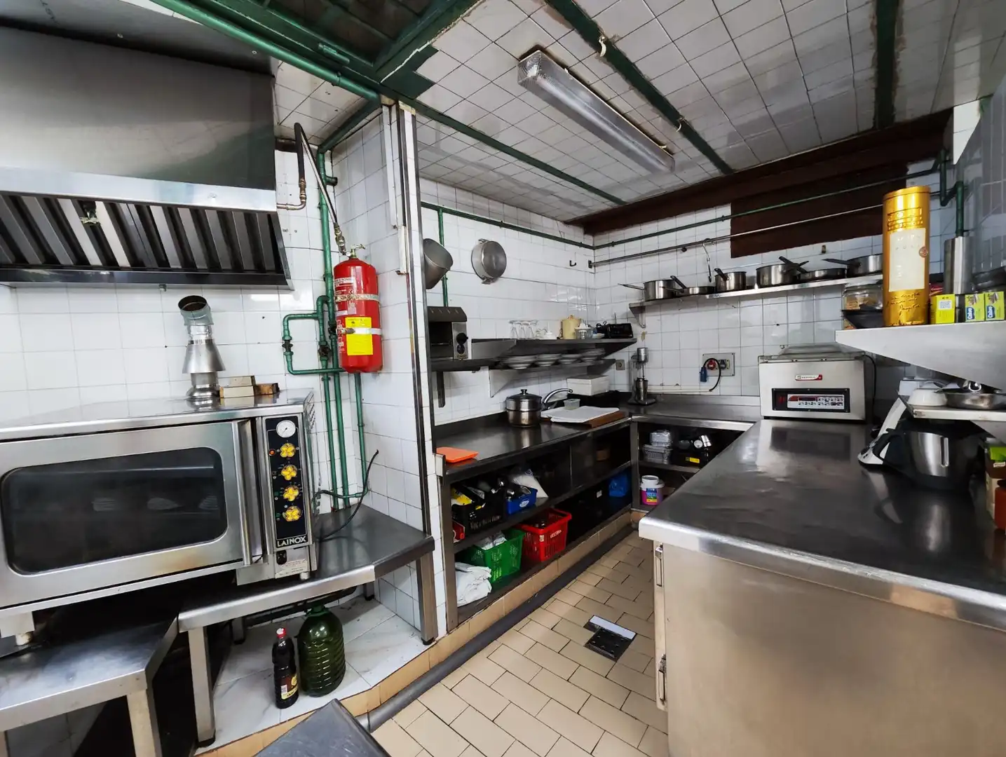 Cocina de Local en traspaso en Barcelona con Aire acondicionado, Calefacción y Amueblado