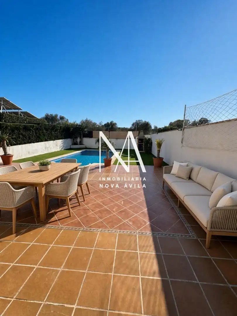 Semi-detached house with pool for sale in Ses Palmeres, imagen 5