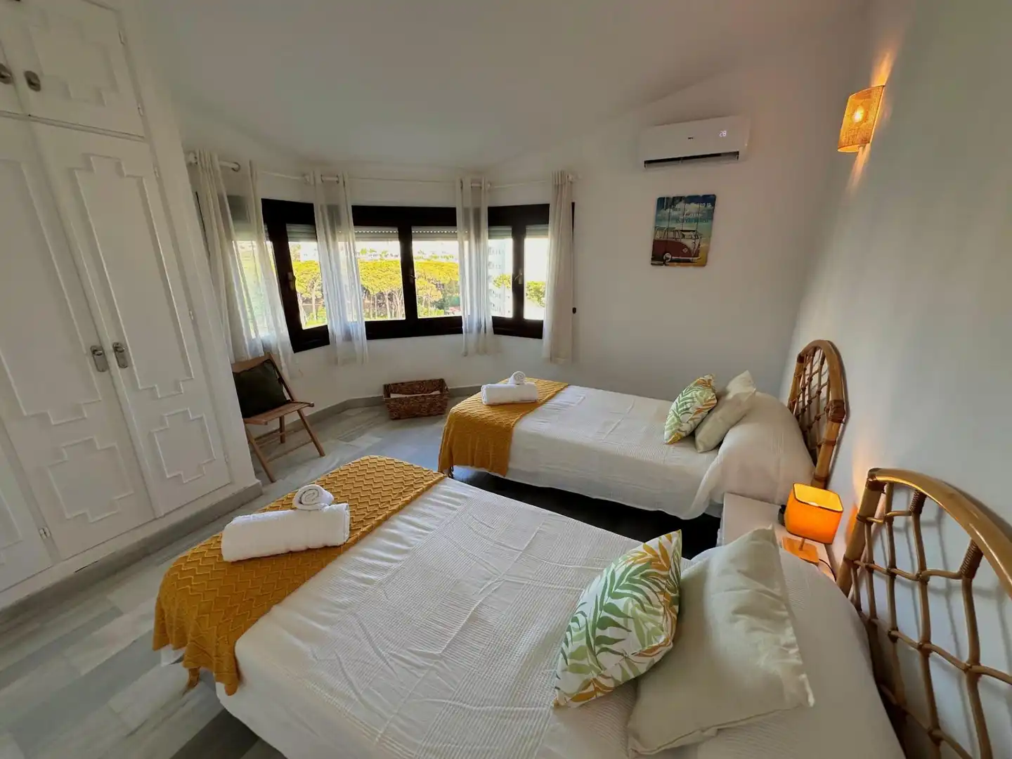 Bedroom of Attic for rent in Mijas  with Air Conditioner, Heating and Private garden