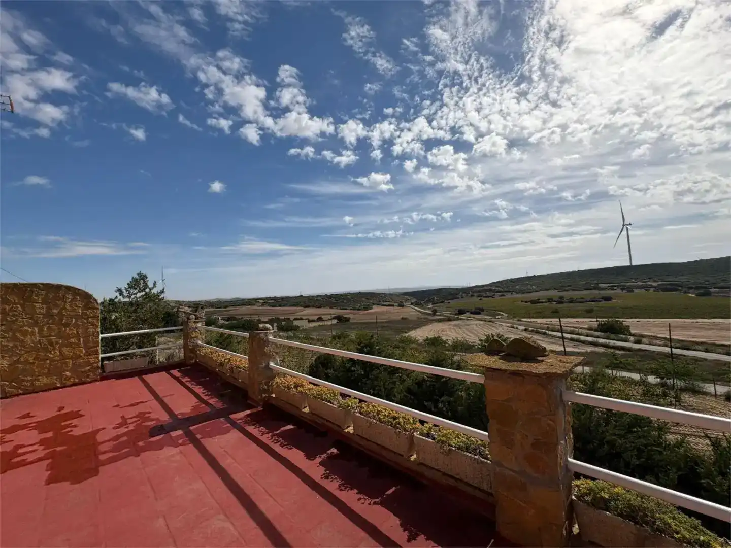 Terrassa de Casa o xalet en venda en Corral-Rubio, Albacete