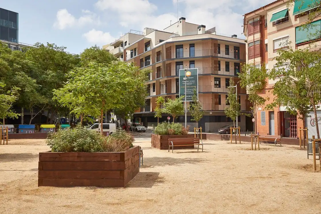 Vista exterior de Pis de lloguer en L'Hospitalet de Llobregat amb Aire condicionat, Calefacció i Parquet
