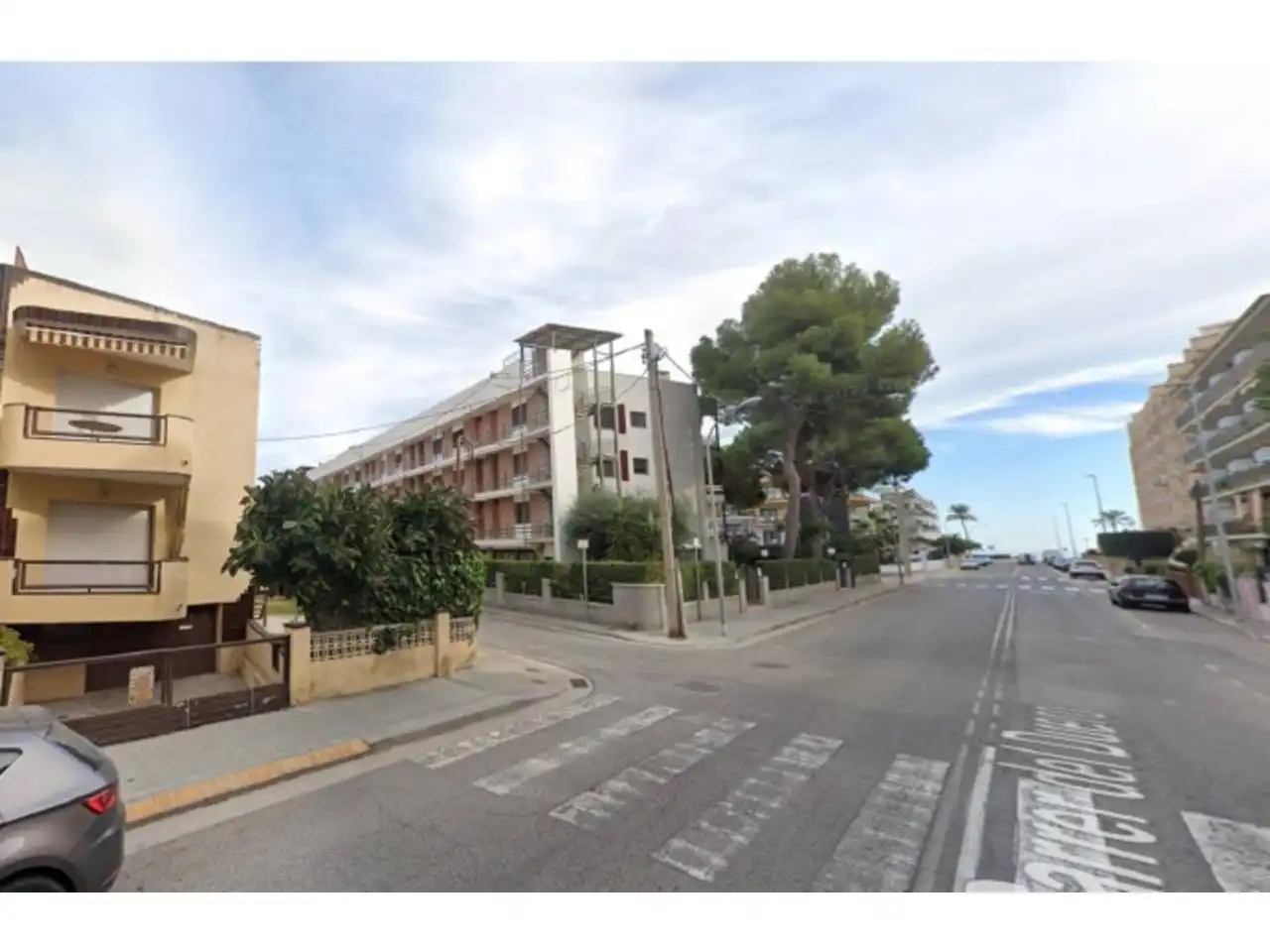 Vista exterior de Ático en venta en Cunit con Aire acondicionado, Calefacción y Terraza