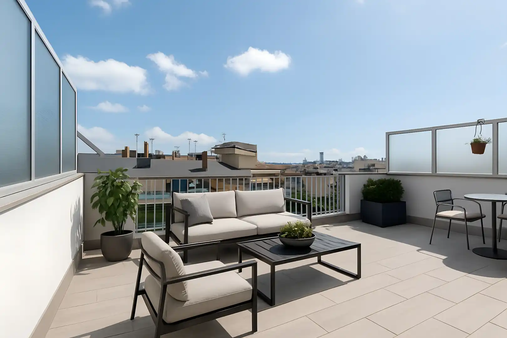 Terrasse von Dachboden zum Verkauf in Barcelona mit Terrasse