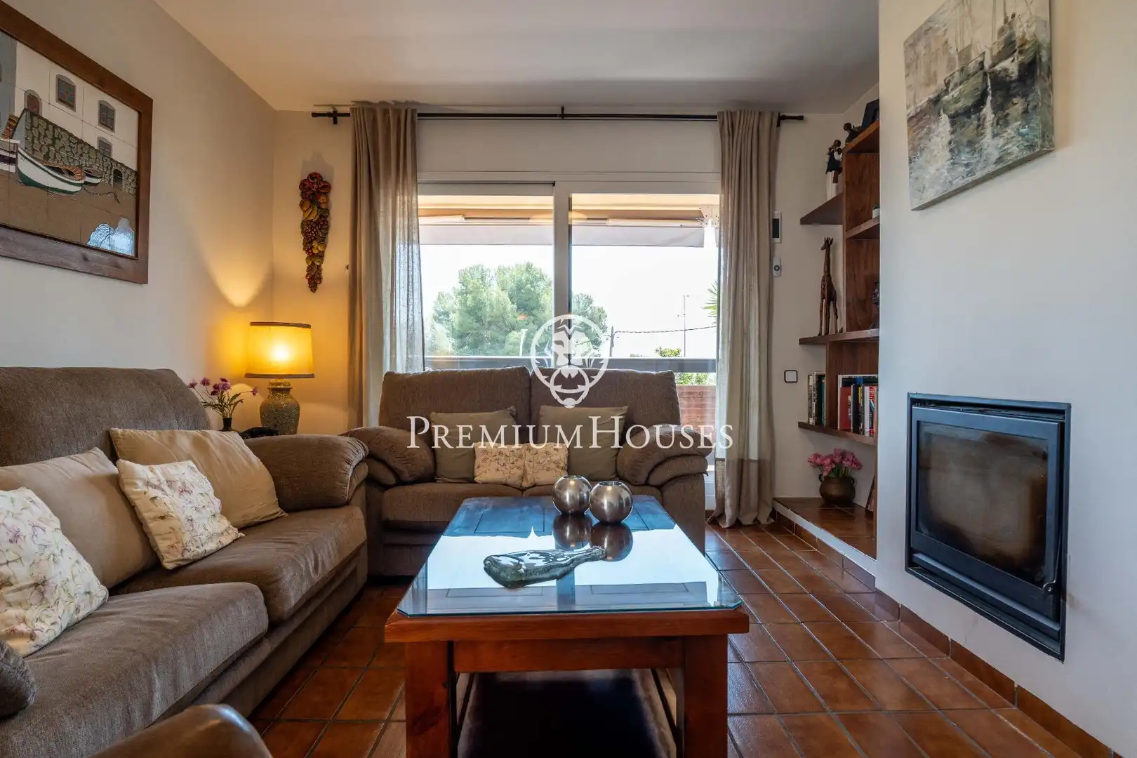 Living room of Houses for sale in Calafell  with Air Conditioner, Heating and Private garden